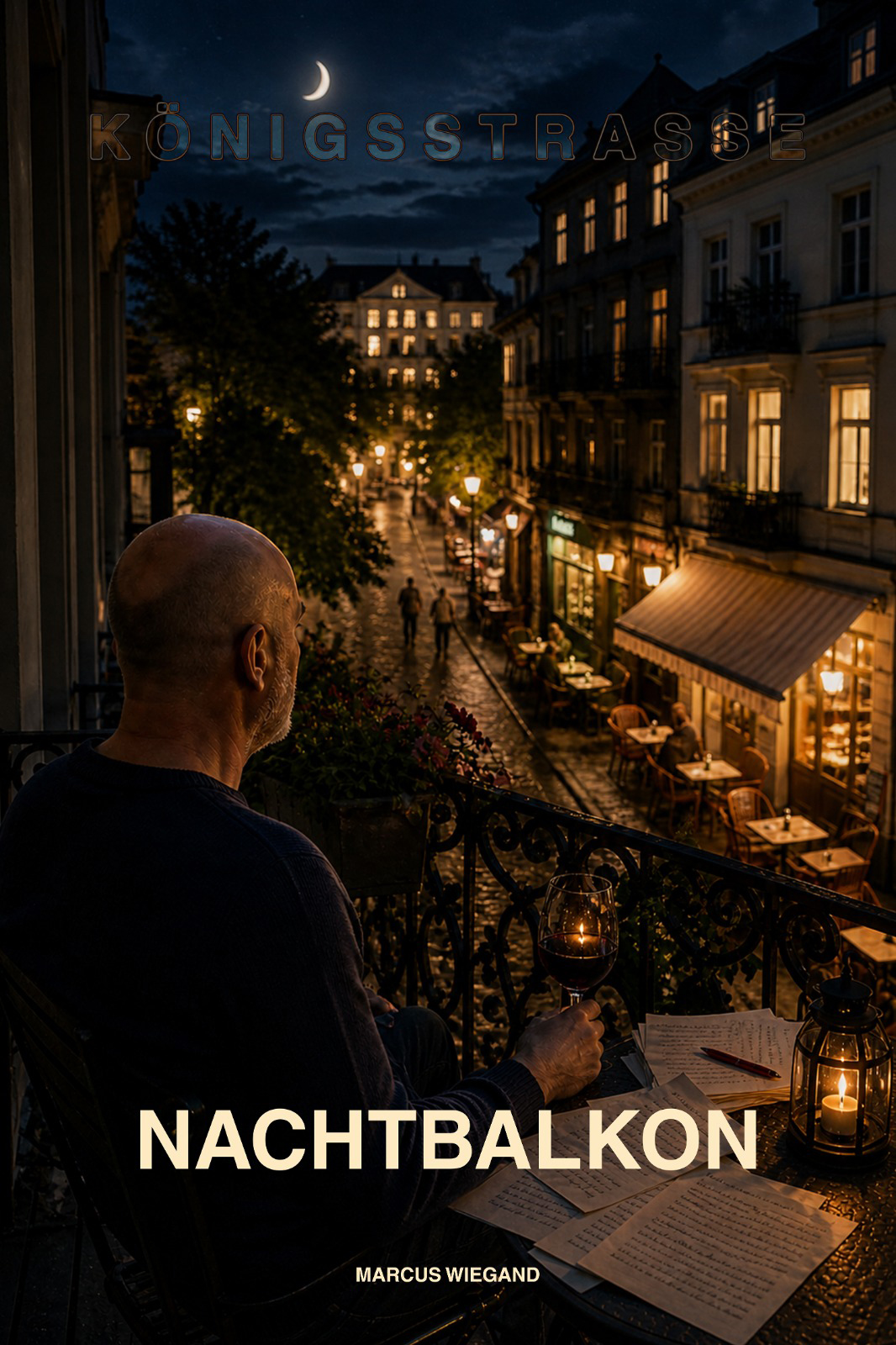 Cover des Romans Nachtbalkon